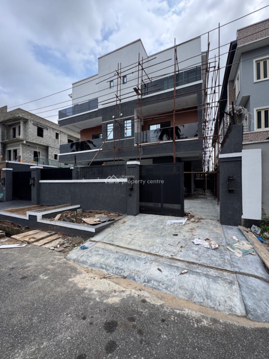 Smartly Built 4 Bedroom Semi Detached Duplex with a Room Bq, Gra, Ogudu, Lagos, Semi-detached Duplex for Sale