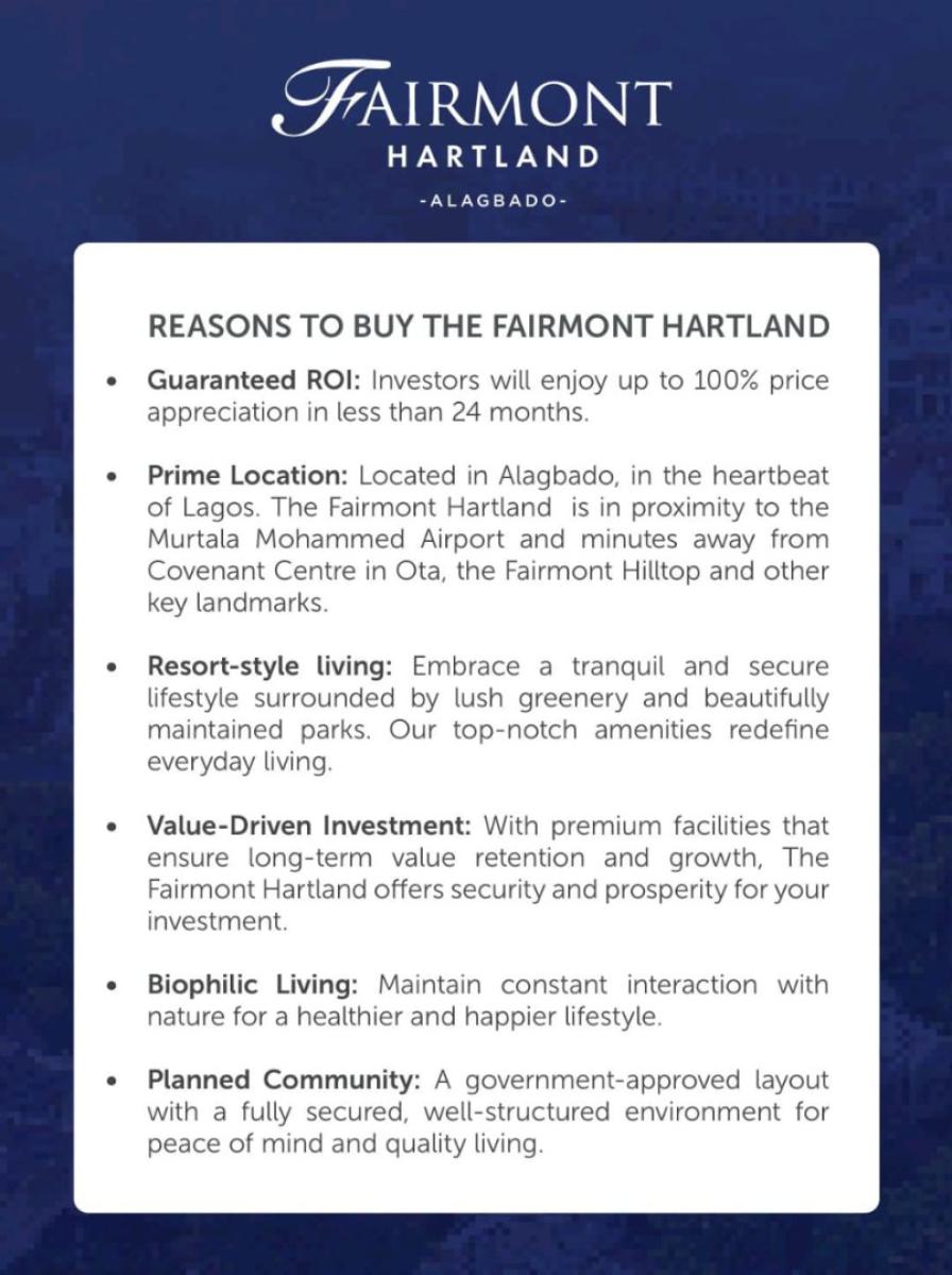 500sqm Land in an Estate, Fairmont Hartland, Ikola, Alagbado, Ifako-ijaiye, Lagos, Residential Land for Sale