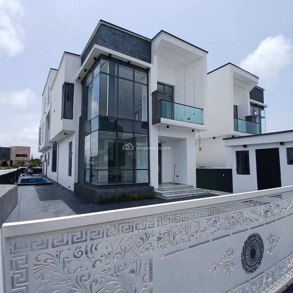 Gigantic 5 Bedroom Detached Duplex with Swimming Pool, Ajah, Lekki, Lagos, Detached Duplex for Sale
