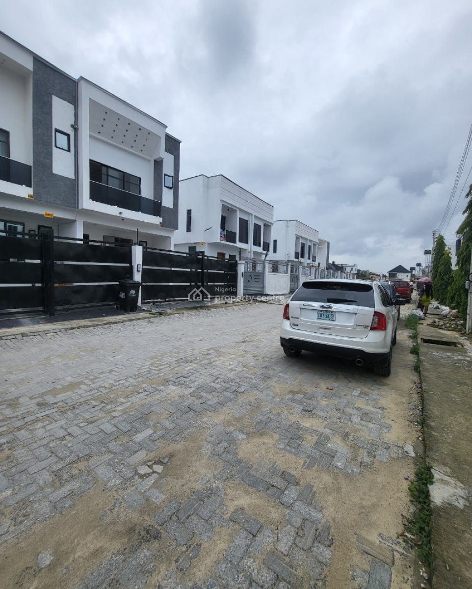Nice 4 Bedroom Semi Detached Duplex with a Bq, Gra, Ikota, Lekki, Lagos, Semi-detached Duplex for Sale