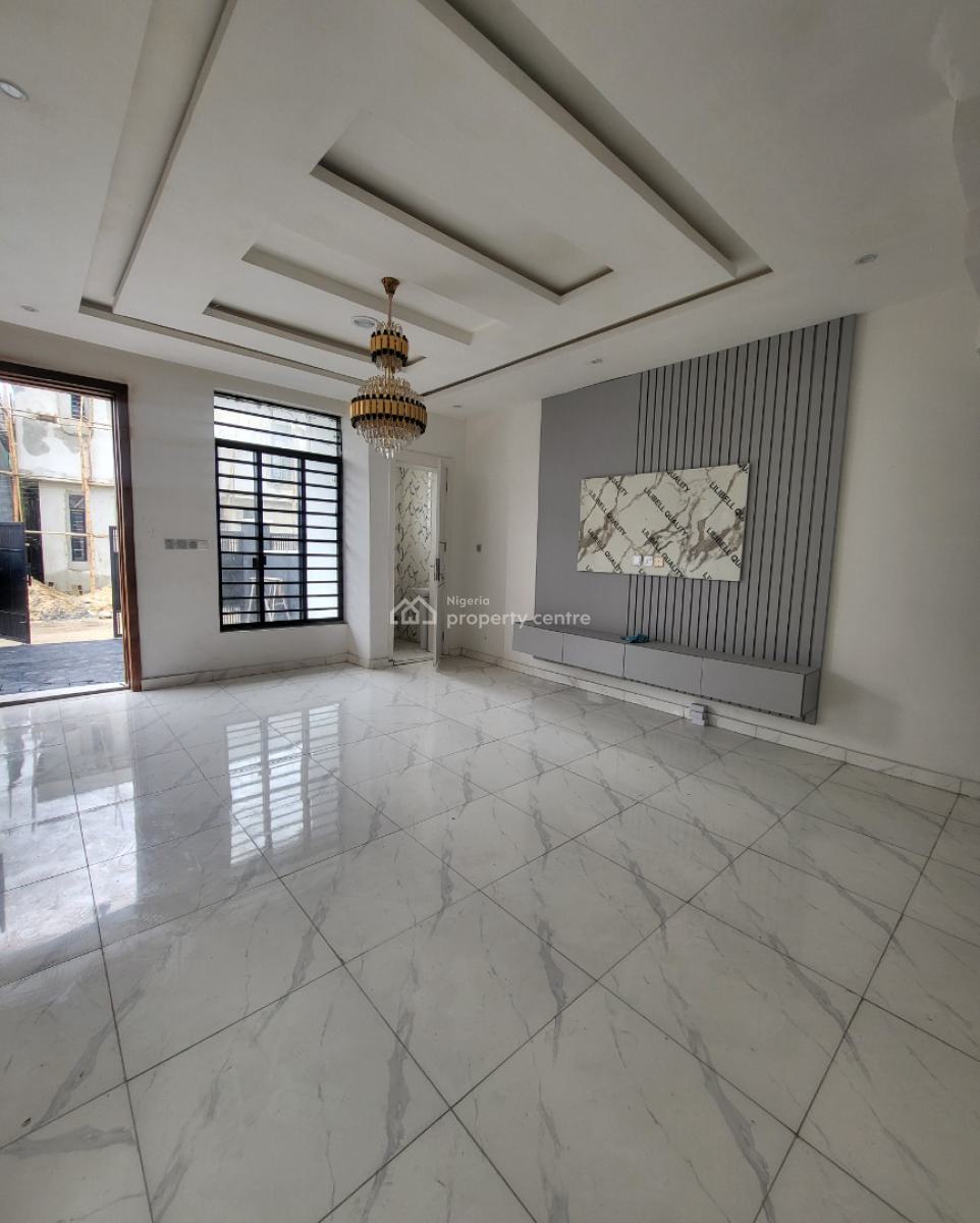 Nice 4 Bedroom Semi Detached Duplex with a Bq, Gra, Ikota, Lekki, Lagos, Semi-detached Duplex for Sale