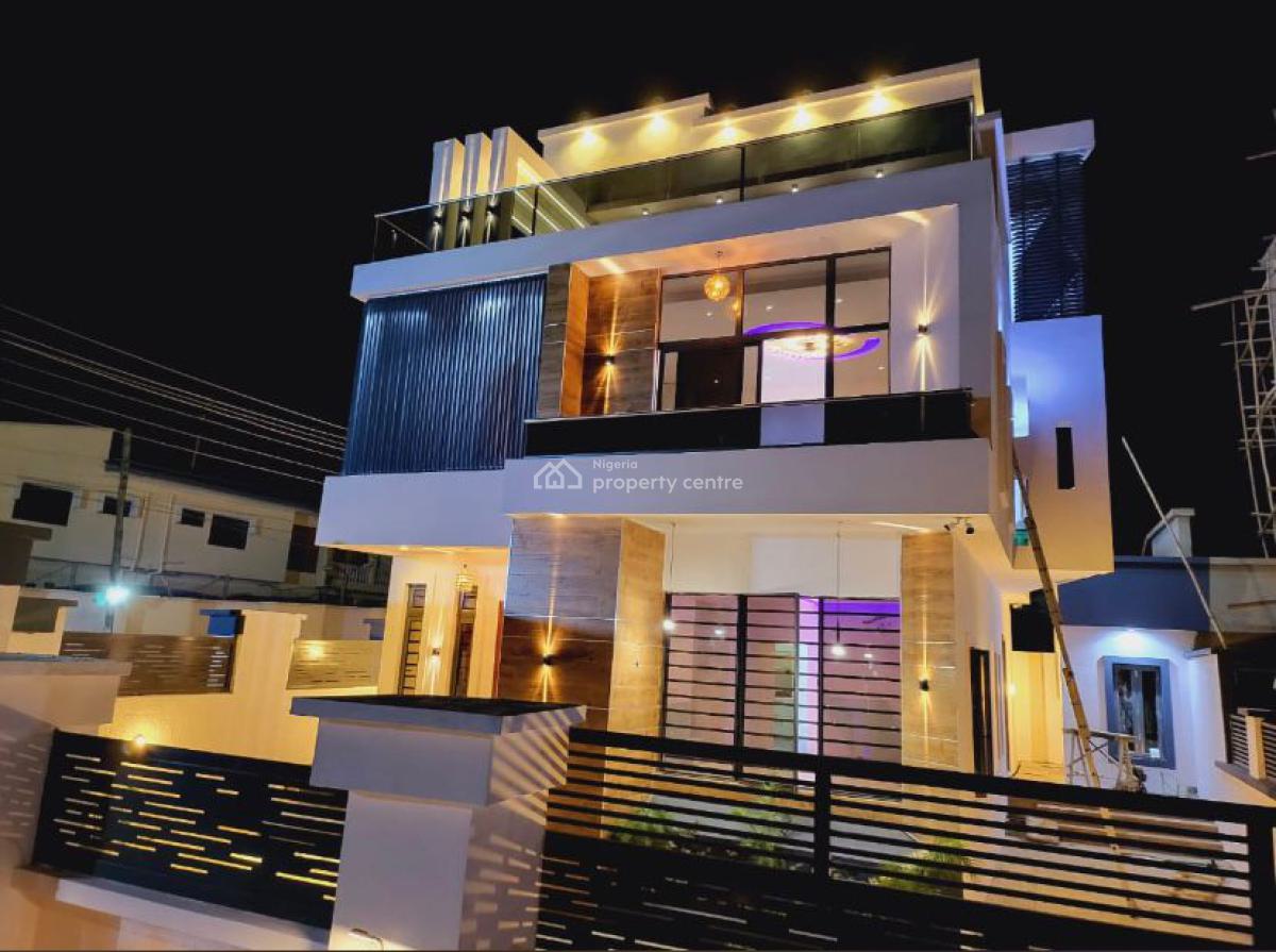 Exquisitely Finished Smart 5 Bedroom Detached House, Gemade Estate, Ipaja, Lagos, House for Sale