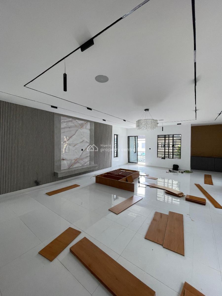 Luxurious 5 Bedroom Detached Duplex with Pool & Bq in Secure Estate, Chevron, Lekki, Lagos, Detached Duplex for Sale
