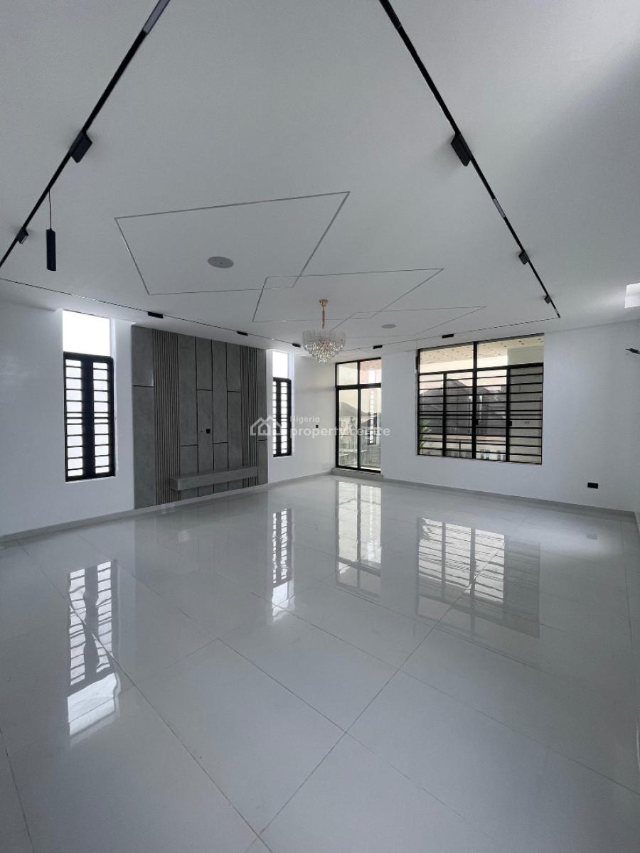 Luxurious 5 Bedroom Detached Duplex with Pool & Bq in Secure Estate, Chevron, Lekki, Lagos, Detached Duplex for Sale