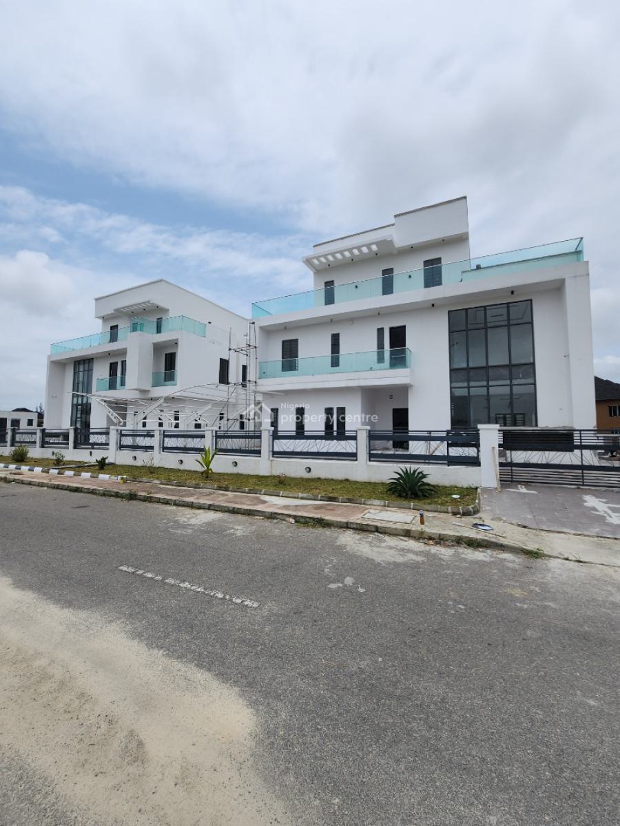 Gorgeous 5 Bedroom Detached Duplex with Bq, Pool in a Secured Estate, Ajah, Lagos, Detached Duplex for Sale