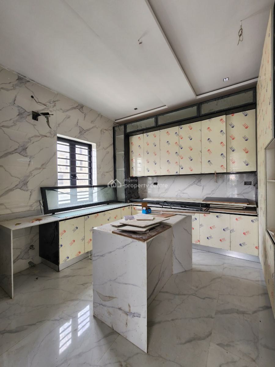 Gorgeous 5 Bedroom Detached Duplex with Bq, Pool in a Secured Estate, Ajah, Lagos, Detached Duplex for Sale