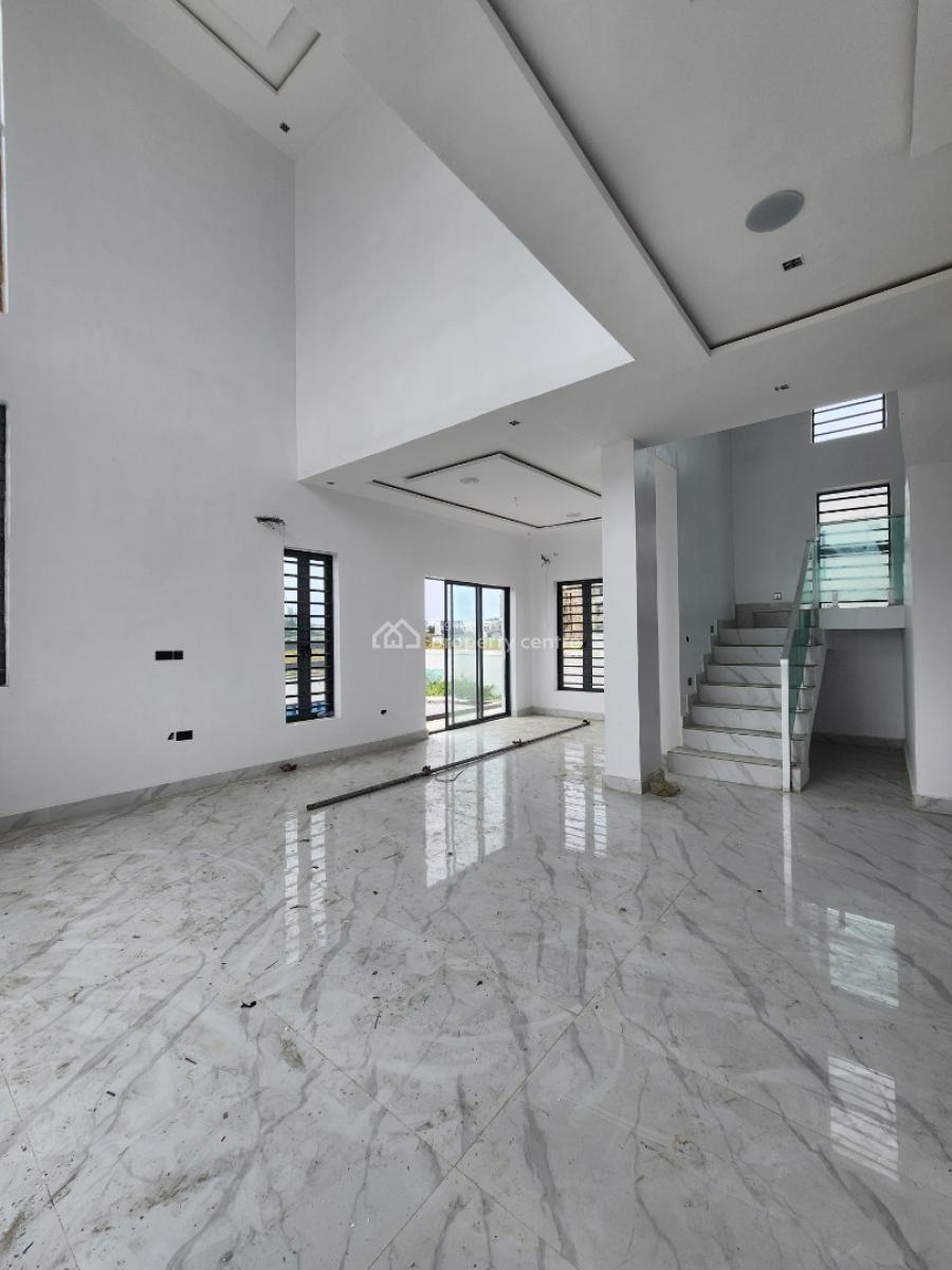 Gorgeous 5 Bedroom Detached Duplex with Bq, Pool in a Secured Estate, Ajah, Lagos, Detached Duplex for Sale
