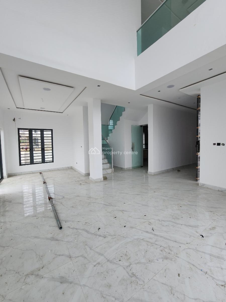 Gorgeous 5 Bedroom Detached Duplex with Bq, Pool in a Secured Estate, Ajah, Lagos, Detached Duplex for Sale