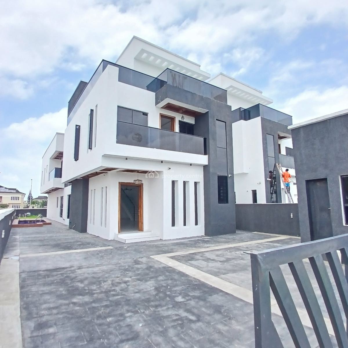Exquisite 5 Bedroom Detached Duplex with Swimming Pool, Ajah, Lekki, Lagos, Detached Duplex for Sale