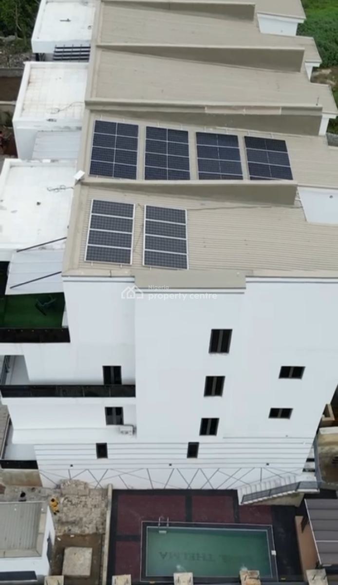 5bedroom Terrace Smart House with Swimming Pool in Guzape, Guzape District, Abuja, Terraced Duplex for Sale