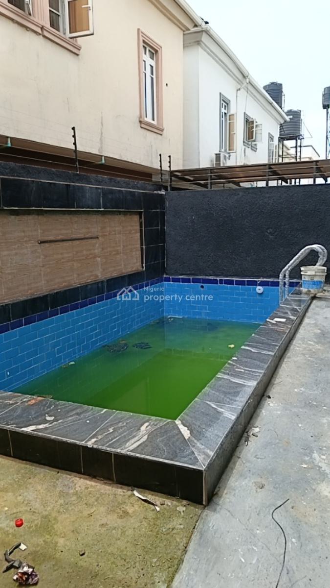 a Splendid Spacious 5 Bedroom Fully Automated Duplex + Bq, Swimming Pool, Chevron, Lekki, Lagos, Detached Duplex for Sale