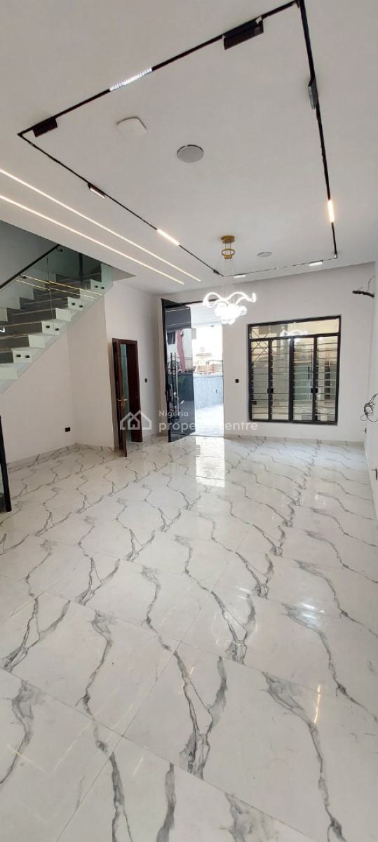 Brand New 4 Bedroom Terrace Duplex with 1bq, Osapa, Lekki, Lagos, Terraced Duplex for Sale