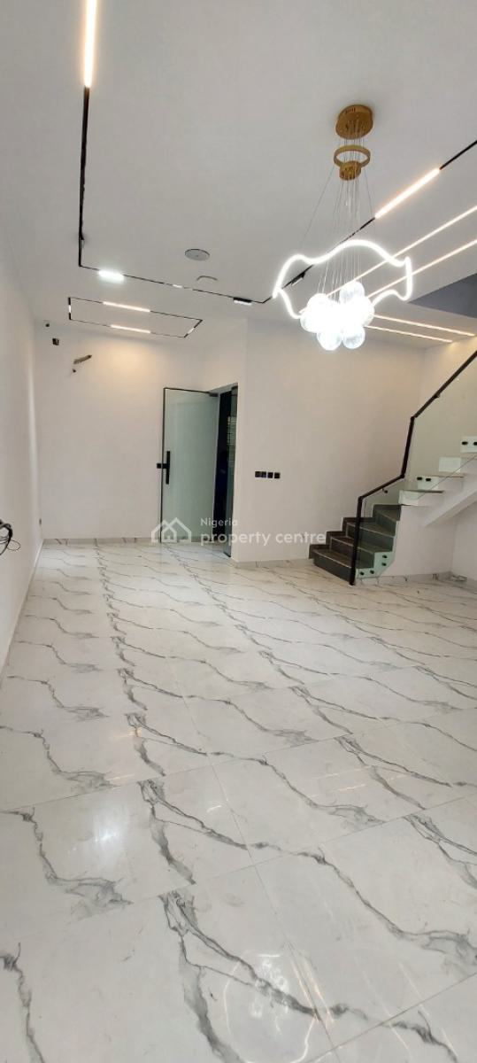 Brand New 4 Bedroom Terrace Duplex with 1bq, Osapa, Lekki, Lagos, Terraced Duplex for Sale
