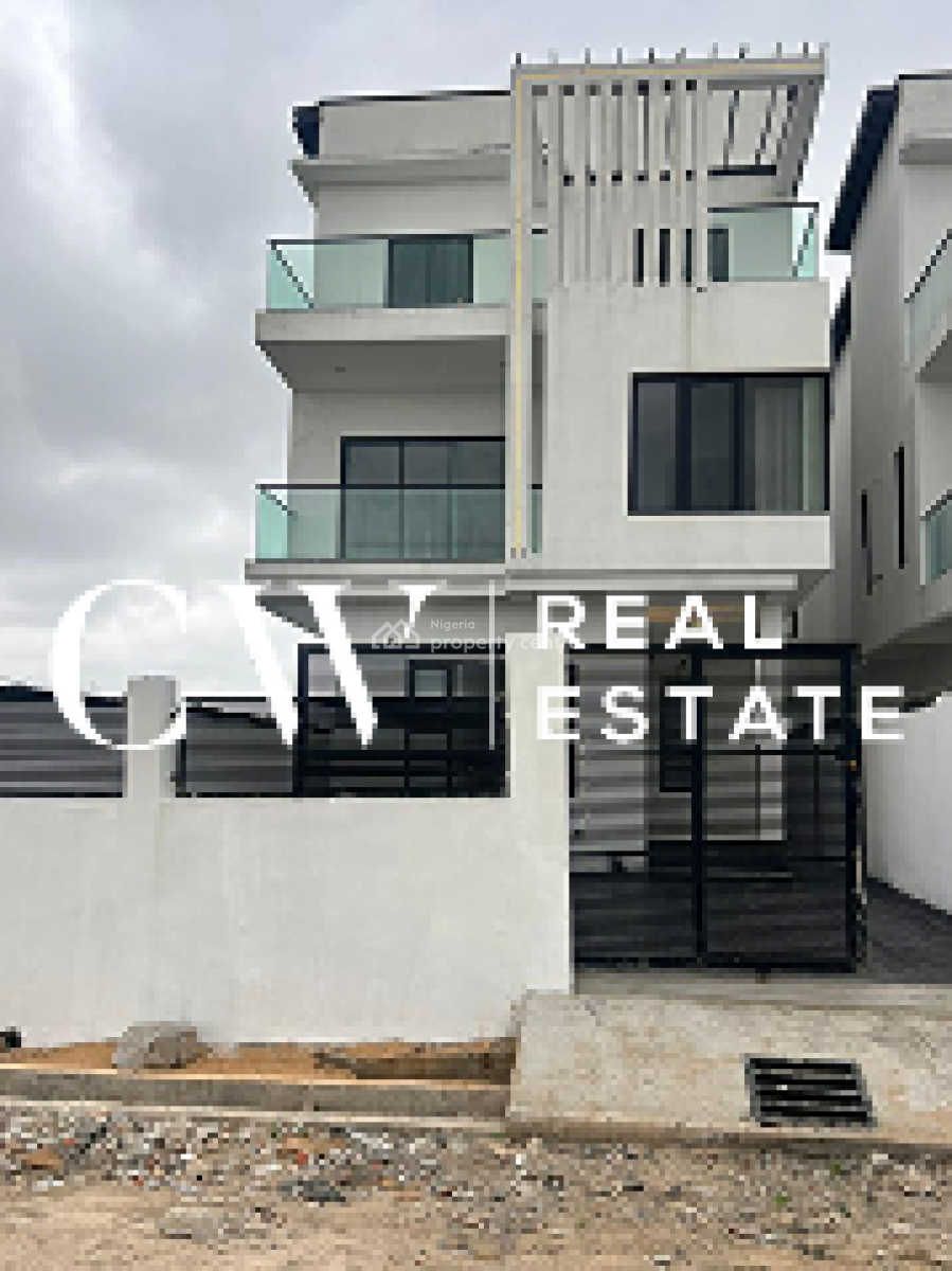 5-bedroom Fully Detached Duplex with Bq, Chevron, Lekki, Lagos, Detached Duplex for Sale