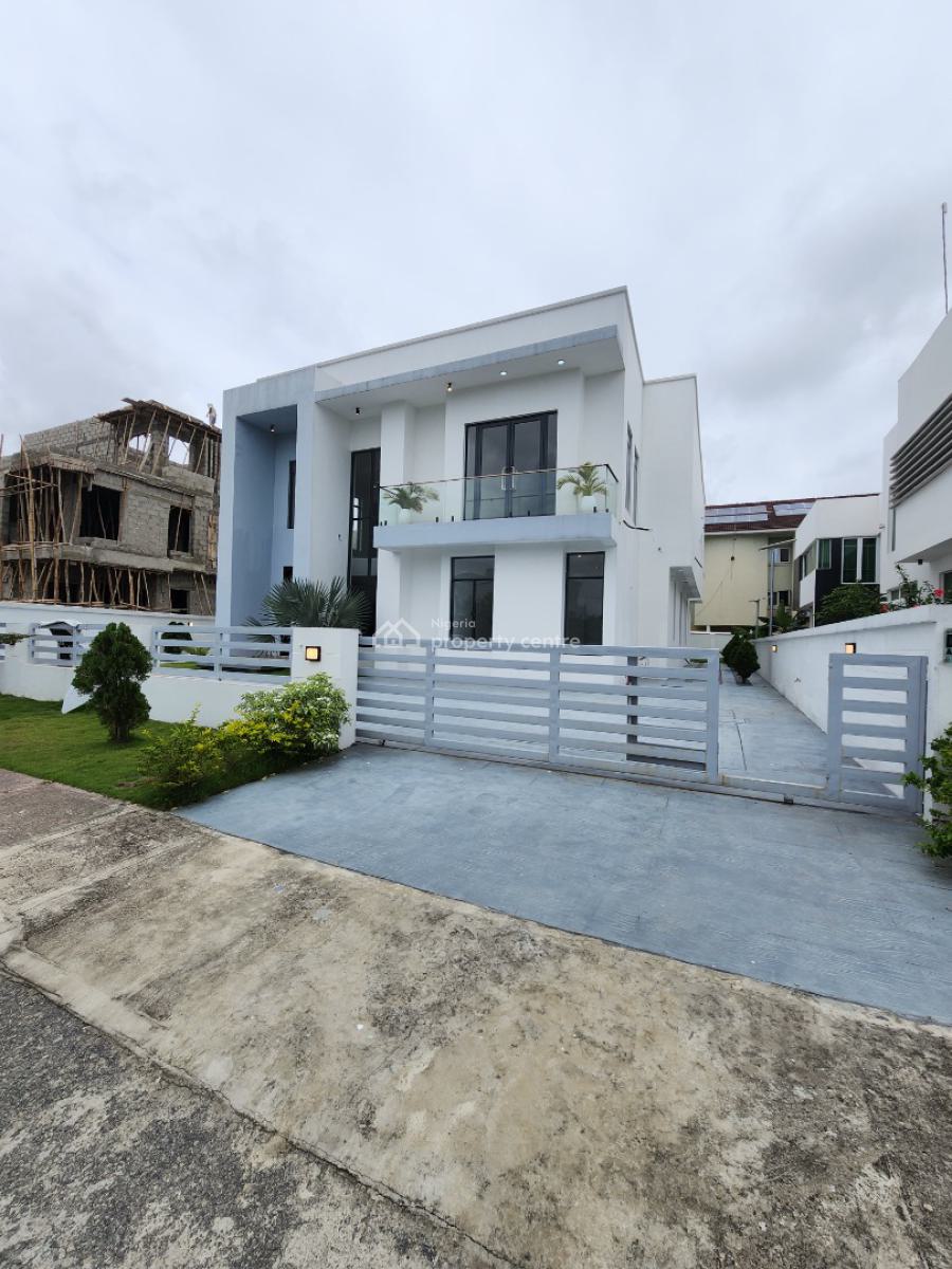 Lovely 5 Bedroom Detached Duplex with 2 Bqs in a Secured Estate, Ajah, Lagos, House for Sale