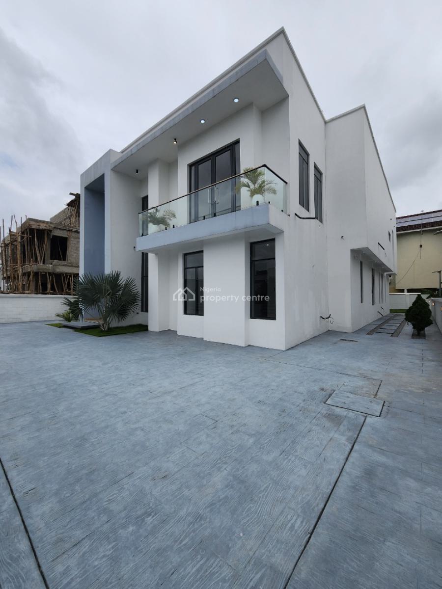Lovely 5 Bedroom Detached Duplex with 2 Bqs in a Secured Estate, Ajah, Lagos, House for Sale