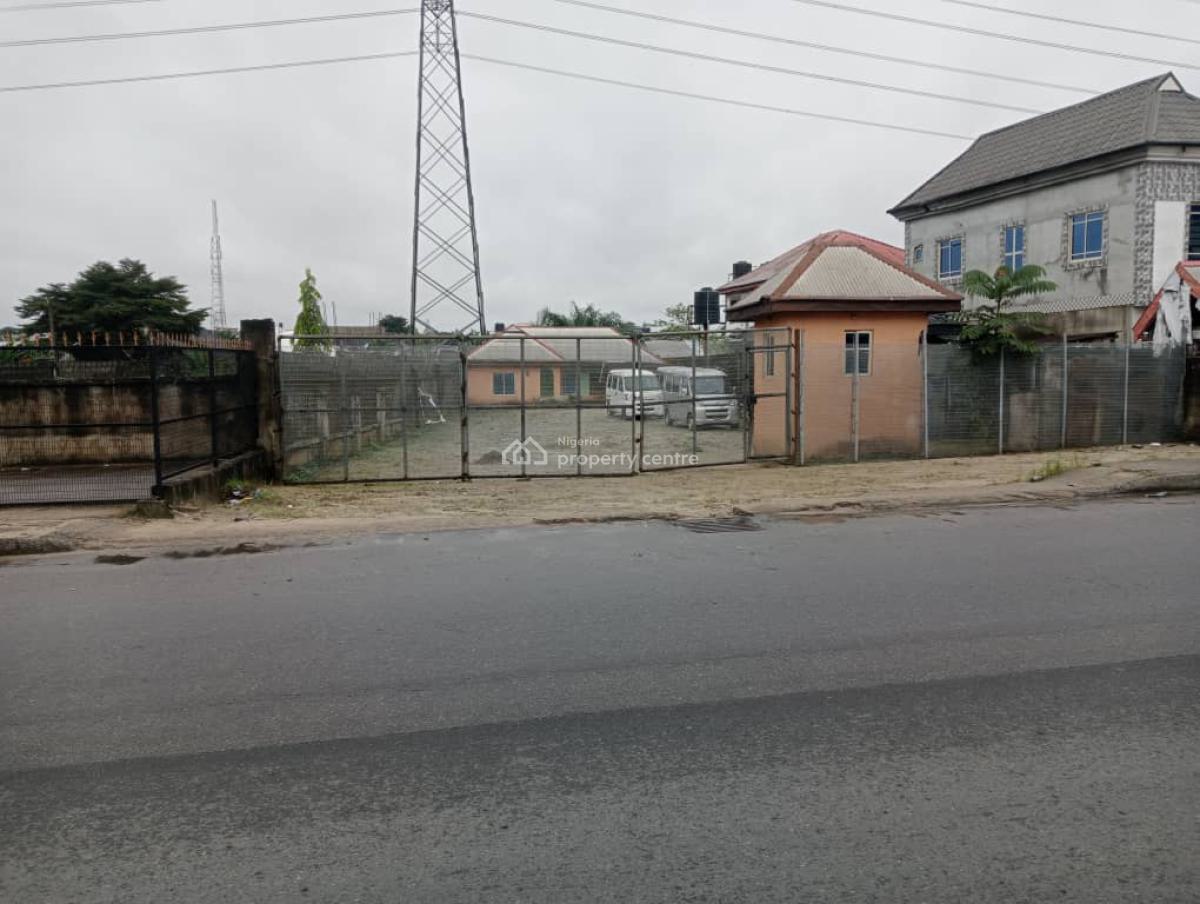 Well Located 500sqm of Table Dry Land with Offices, G U Ake Road, Eliozu, Port Harcourt, Rivers, Commercial Land for Sale