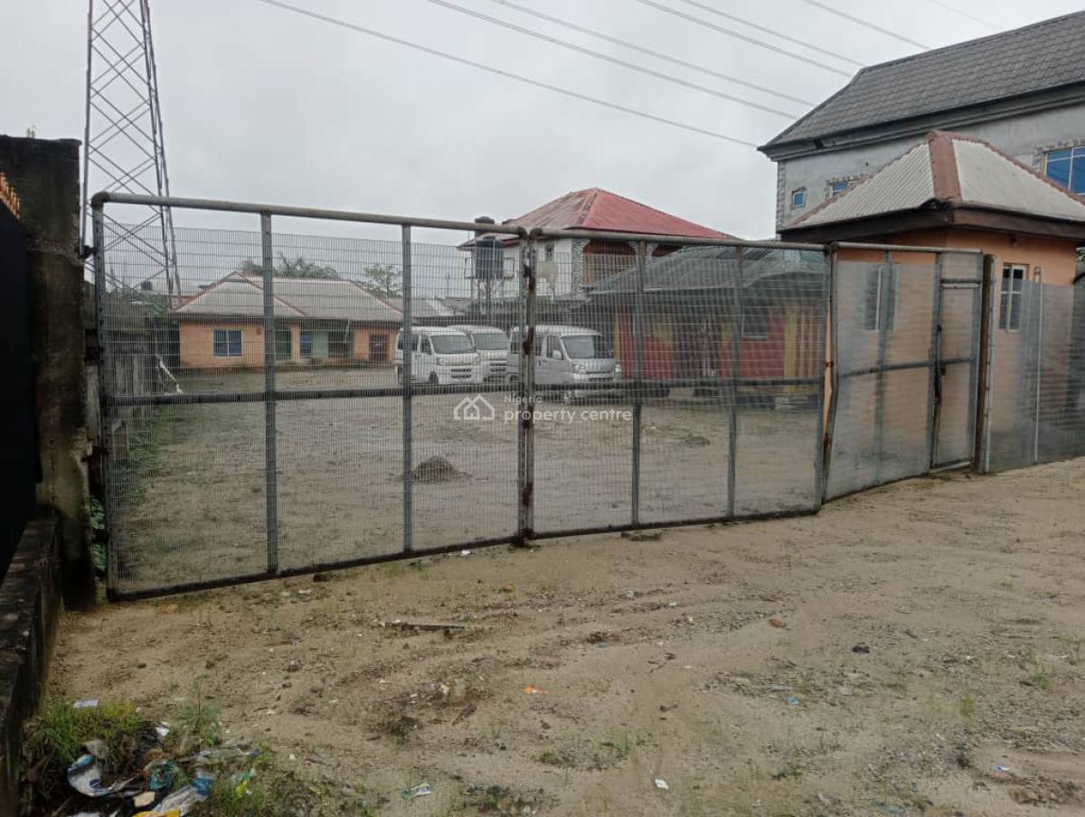 Well Located 500sqm of Table Dry Land with Offices, G U Ake Road, Eliozu, Port Harcourt, Rivers, Commercial Land for Sale