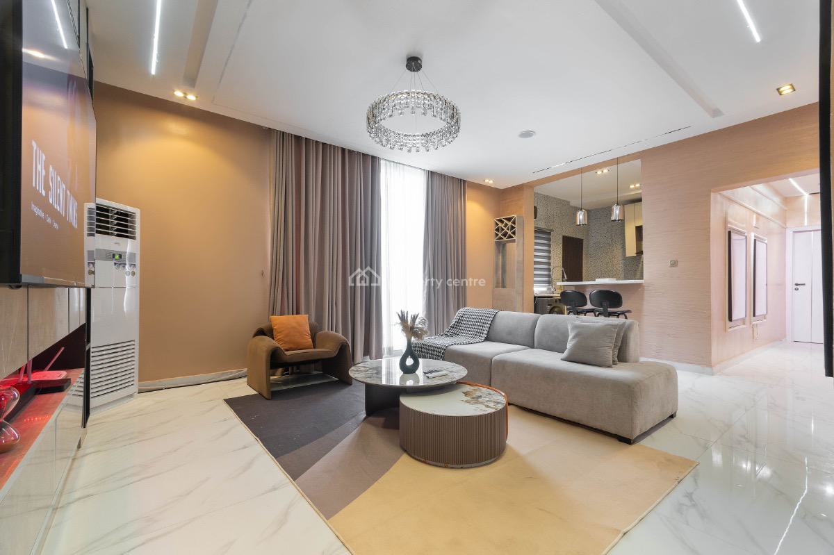 Stylish 2 Bedroom Apartment with Ps5, Abisola Aduke Court, Lekki Phase 1, Lekki, Lagos, Flat / Apartment Short Let