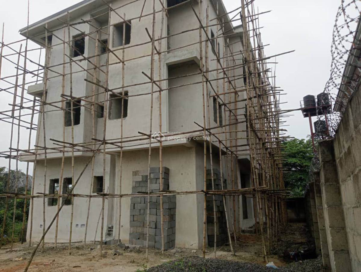 Well Located Uncompleted 6 Units of 2 Bedroom Flats in an Estate, Opposite Sars Road, Rukpoku, Port Harcourt, Rivers, Block of Flats for Sale