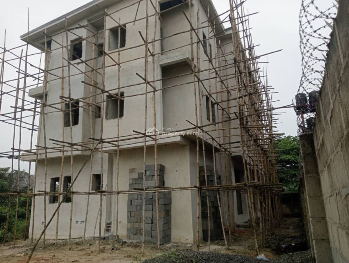 Well Located Uncompleted 6 Units of 2 Bedroom Flats in an Estate, Opposite Sars Road, Rukpoku, Port Harcourt, Rivers, Block of Flats for Sale