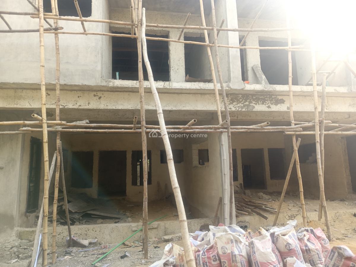 Contemporary 3 Bedrooms Terraced Duplexes + Bq, High-tech Street, Behind Lbs, Olokonla, Ajah, Lagos, Terraced Duplex for Sale