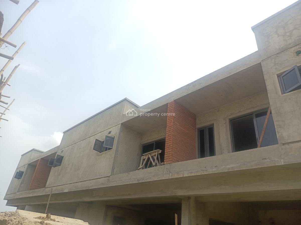 Contemporary 3 Bedrooms Terraced Duplexes + Bq, High-tech Street, Behind Lbs, Olokonla, Ajah, Lagos, Terraced Duplex for Sale