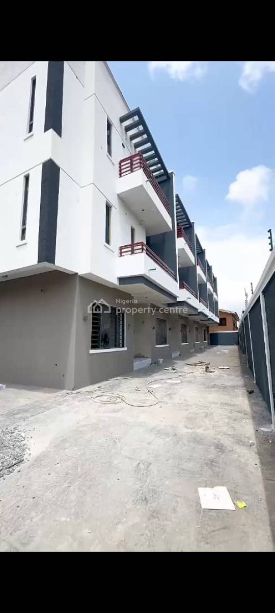 Newly Built 4 Bedroom Terrace Duplex with a Bq, Magodo, Lagos, Terraced Duplex for Sale