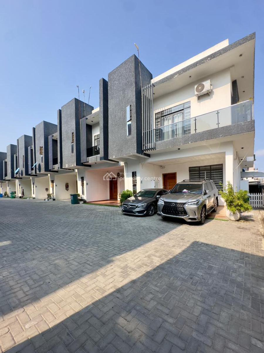 Fully Furnished Luxury 4 Bedroom Duplex with All Fittings, Orchid, Lekki, Lagos, Terraced Duplex for Sale