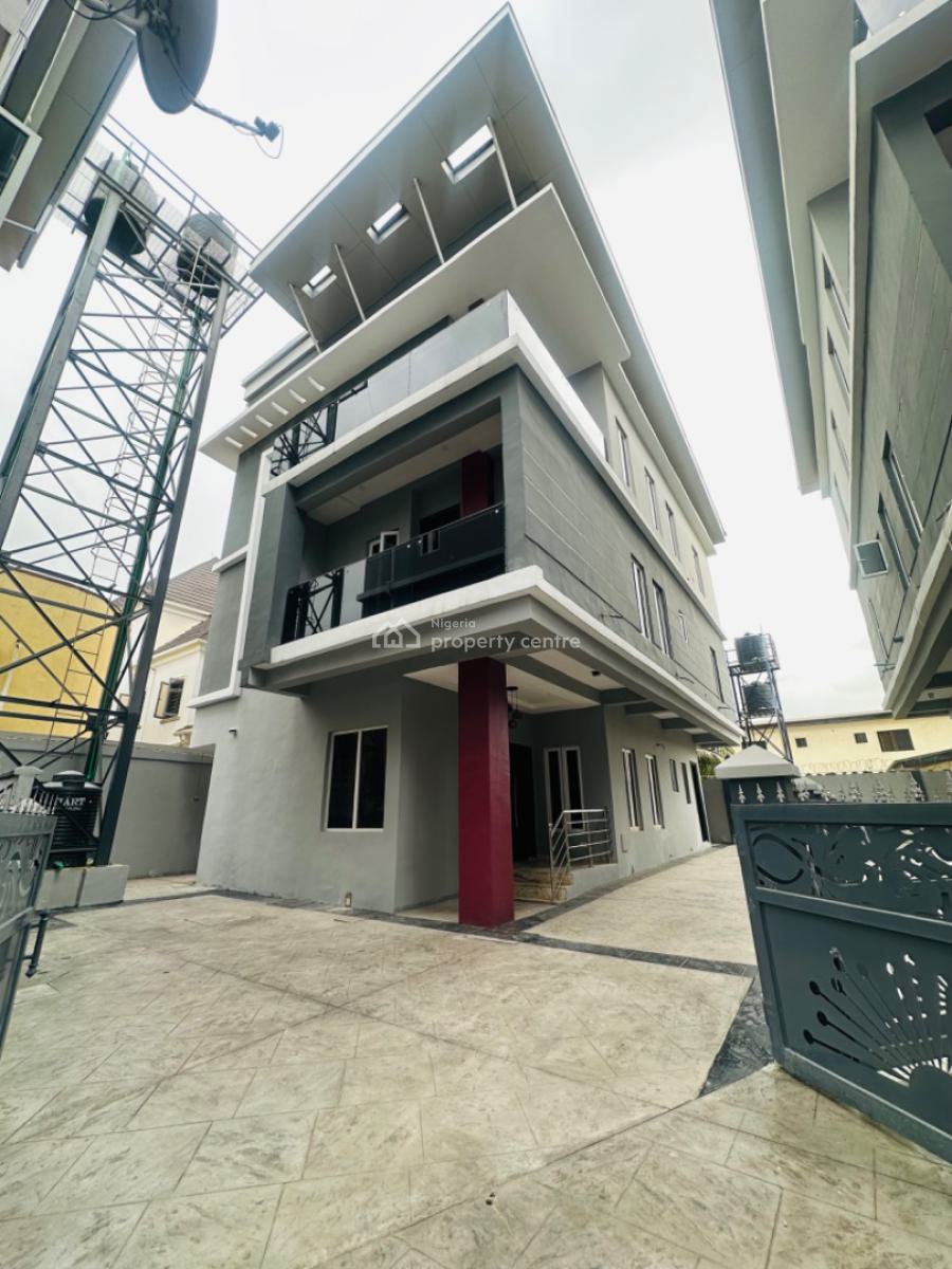 Spaciously Built 5 Bedroom Fully Detached Duplex with Room Bq, Gra Phase 2, Magodo, Lagos, Detached Duplex for Sale