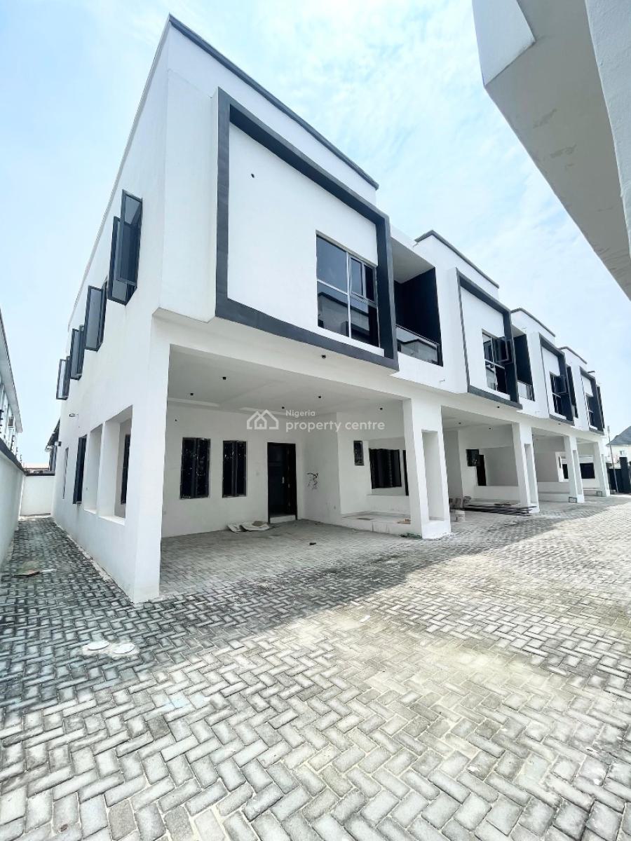 Lovely 4 Bedroom Terraced Duplex in a Secure Estate, New Road, Lekki, Lagos, Terraced Duplex for Sale