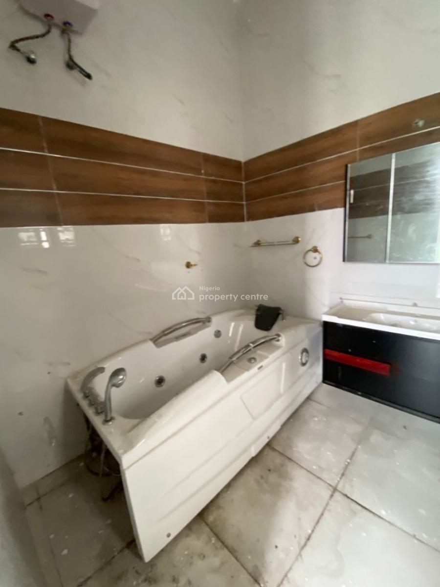 4 Bedroom Semi Detached Duplex with Bq and Excellent Facilities, Chevron, Lekki, Lagos, Detached Duplex for Rent