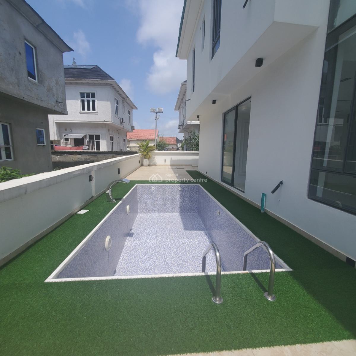 Excellent 4 Bedroom Duplex with a Pool, Ajah, Lagos, House for Sale