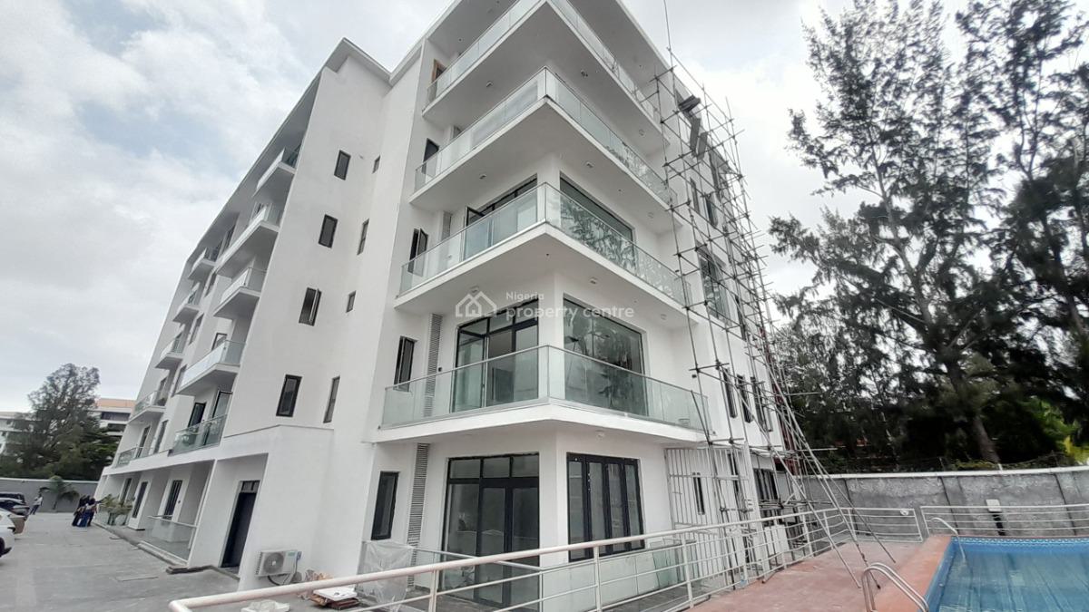 Brand New, Waterfront 3 Bedroom Apartment with Bq, Banana Island, Ikoyi, Lagos, Flat / Apartment for Rent