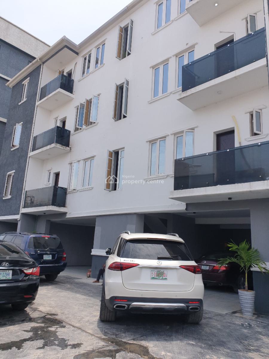 Spacious Service 2 Bedroom Flat, Ilasan, Lekki, Lagos, Flat / Apartment for Rent