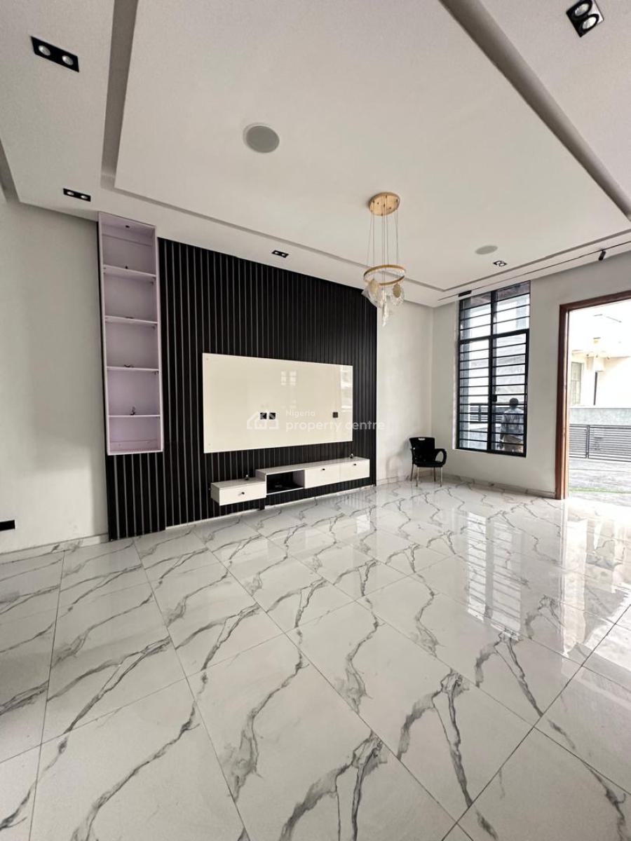 Luxury 4 Bedroom Semi Detached Duplex  in a Secure Estate, Chevron, Lekki, Lagos, Semi-detached Duplex for Sale
