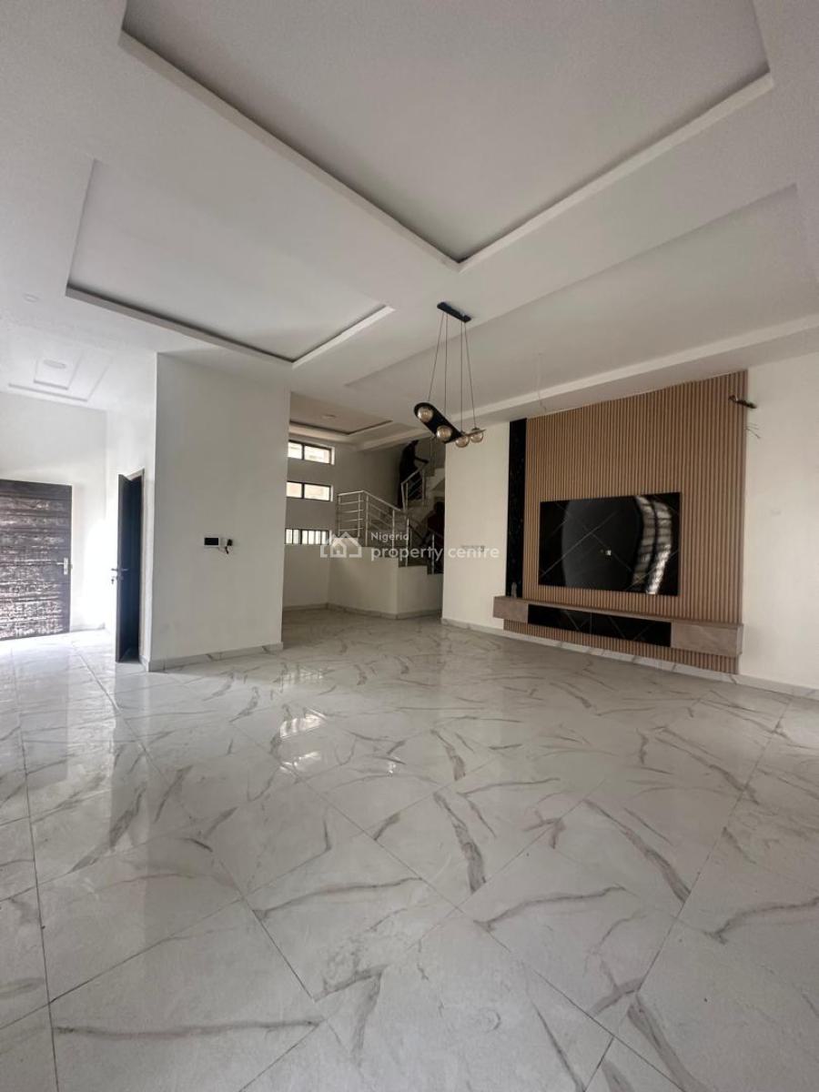 Spacious 4 Bedroom Detached Duplex Swimming Pool in a Secure Estate, Chevron, Lekki, Lagos, Detached Duplex for Sale
