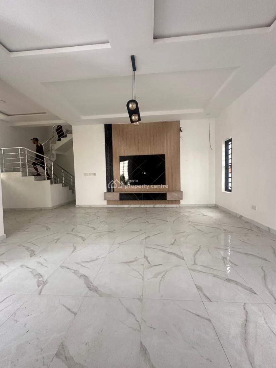 Spacious 4 Bedroom Detached Duplex Swimming Pool in a Secure Estate, Chevron, Lekki, Lagos, Detached Duplex for Sale