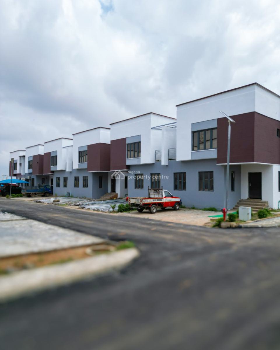 Modern 3 Bedroom Duplexes with Attached Bq (3 Units Left) C of O Title, Umar Yaradua Expressway Way By Shoprite., Lugbe District, Abuja, Terraced Duplex for Sale