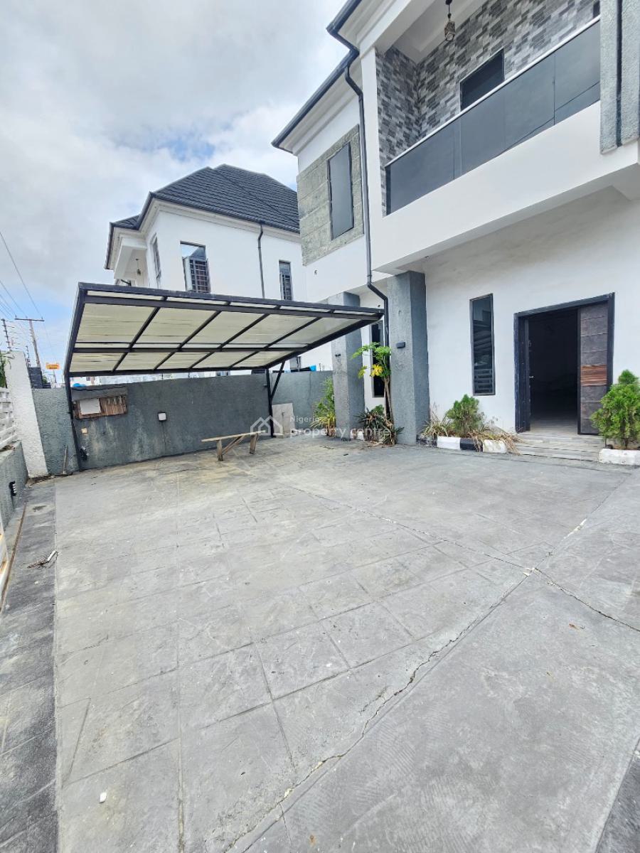 Brand New 4 Bedroom Fully Detached Duplex with Bq in a Secure Estate, Ajah, Lagos, Detached Duplex for Rent