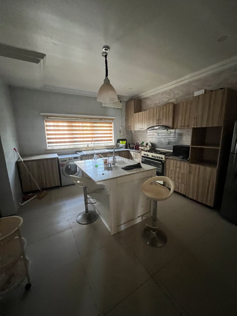 Fully Furnished 3 Bedroom Semi Detached Duplex with Bq, Gen, Main(tarred Rd), Jabi, Abuja, House for Rent