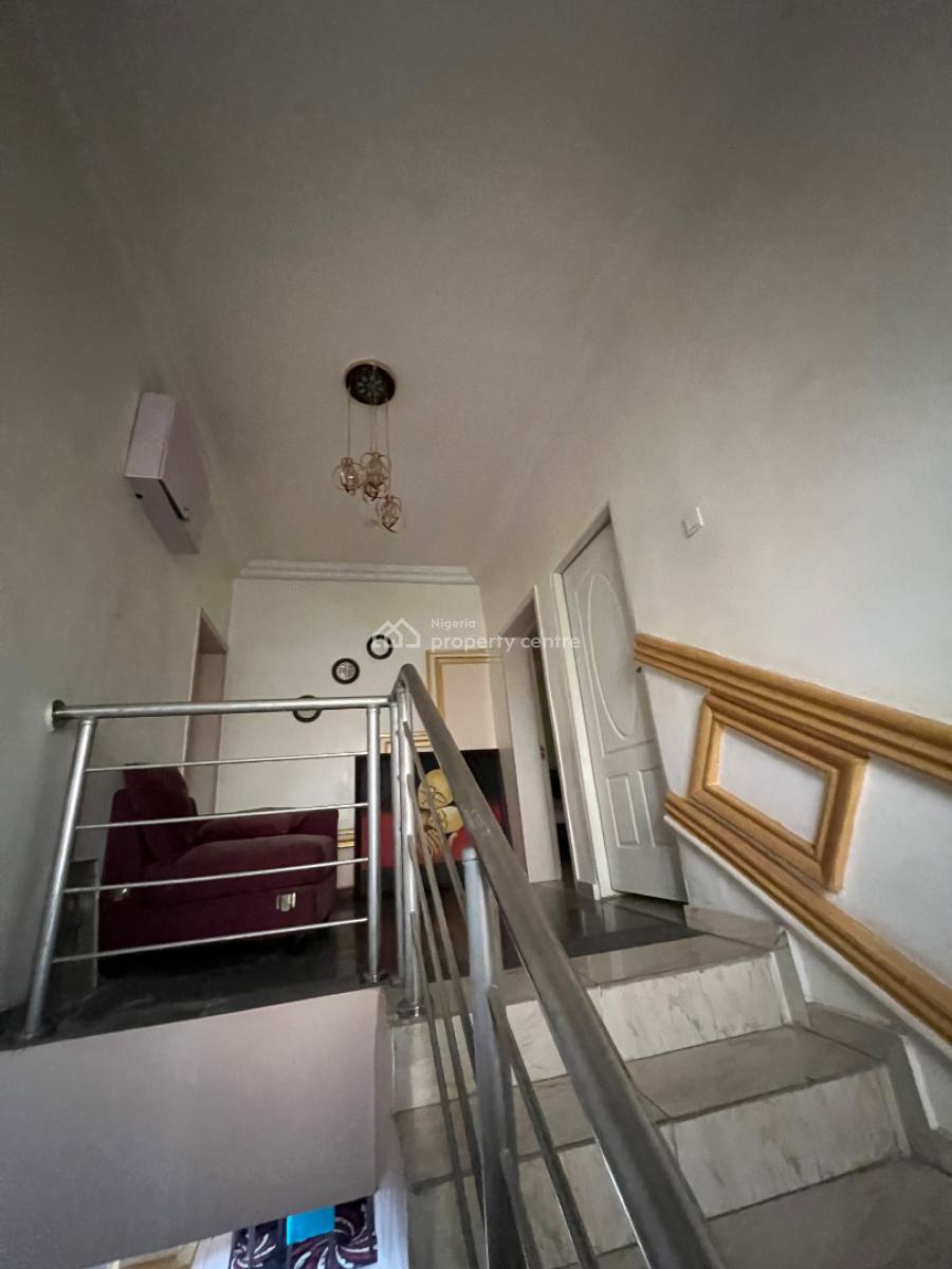 Fully Furnished 3 Bedroom Semi Detached Duplex with Bq, Gen, Main(tarred Rd), Jabi, Abuja, House for Rent