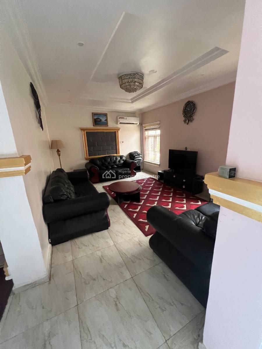 Fully Furnished 3 Bedroom Semi Detached Duplex with Bq, Gen, Main(tarred Rd), Jabi, Abuja, House for Rent