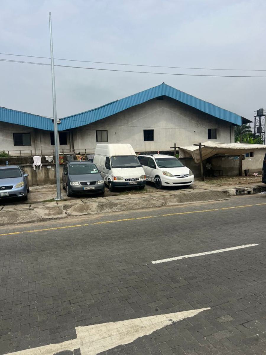 6685 Sqm Land with Two Massive Warehouses, Cardozo Street, Apapa, Lagos, Warehouse for Sale