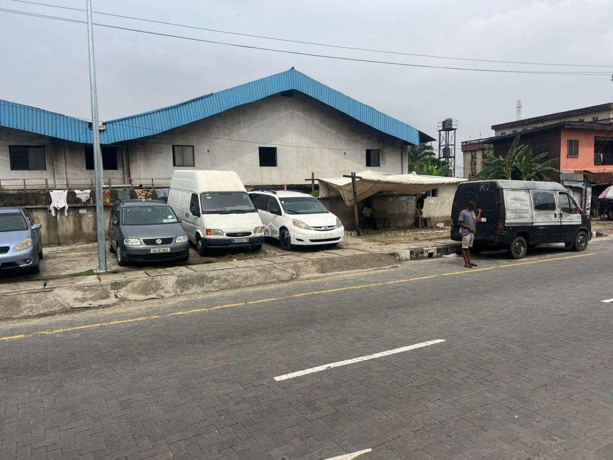 6685 Sqm Land with Two Massive Warehouses, Cardozo Street, Apapa, Lagos, Warehouse for Sale