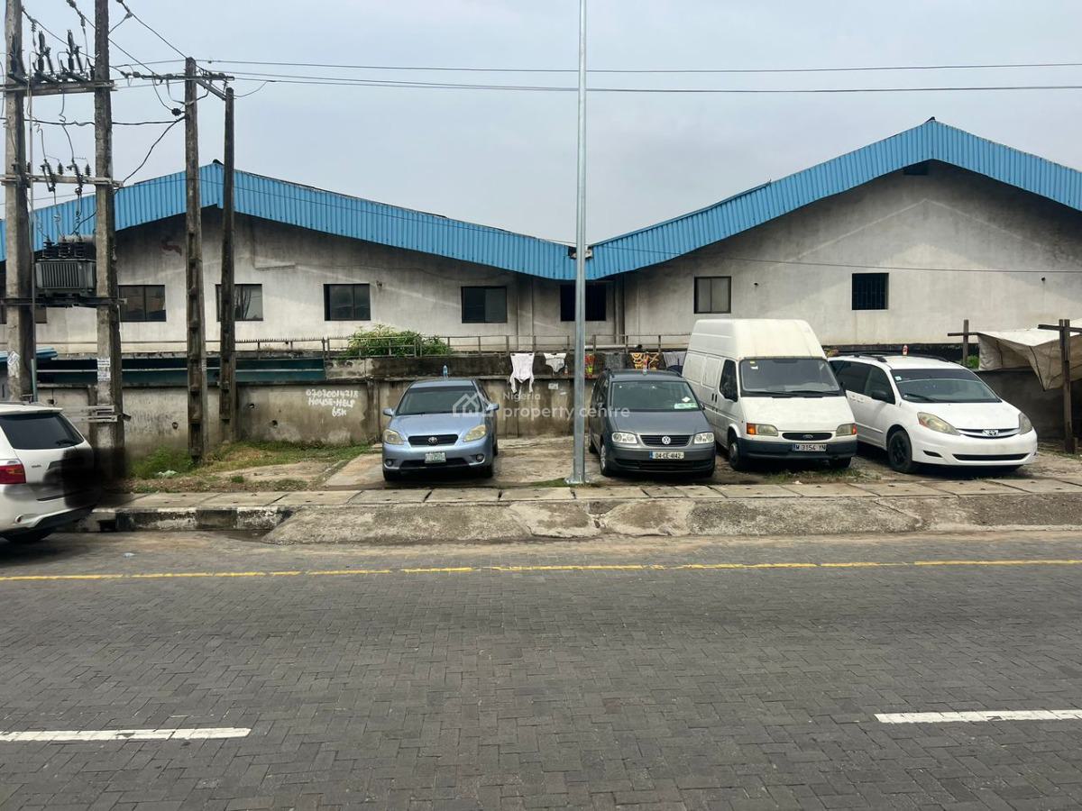 6685 Sqm Land with Two Massive Warehouses, Cardozo Street, Apapa, Lagos, Warehouse for Sale