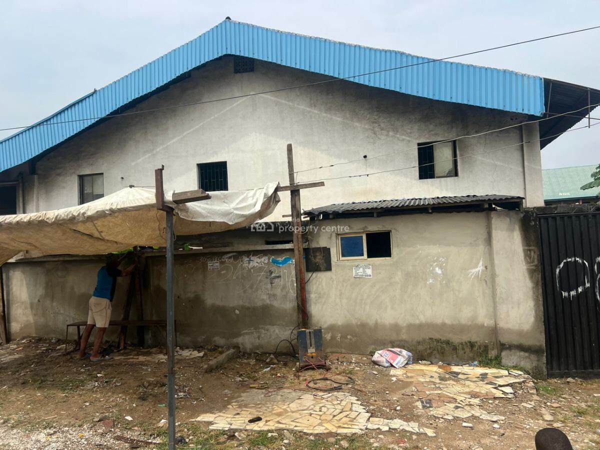 6685 Sqm Land with Two Massive Warehouses, Cardozo Street, Apapa, Lagos, Warehouse for Sale
