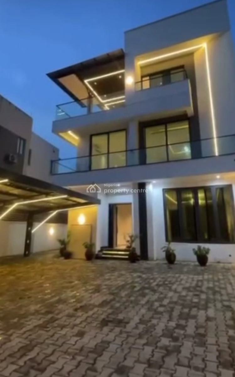 Newly Built Luxury 5 Bedrooms+ 2 Sitting Rooms+ 2 Rooms Bq, Maitama Main, Maitama District, Abuja, House for Sale