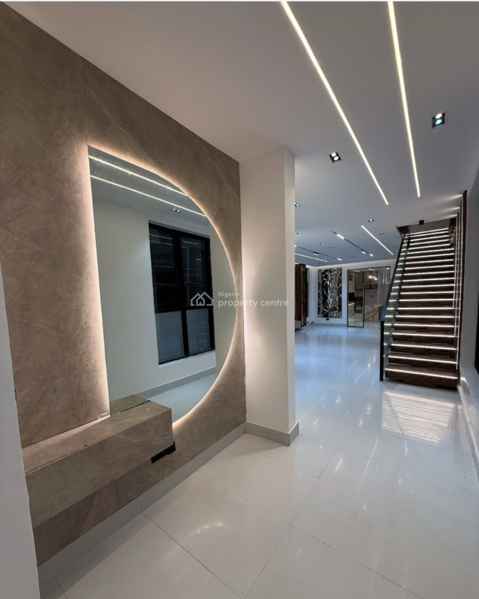 Modern Design 5 Bedroom Fully Detached Home with Swimming Pool and Bq, Lekki Palm City Estate, Ajah, Lagos, Detached Duplex for Sale