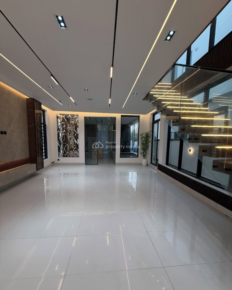 Modern Design 5 Bedroom Fully Detached Home with Swimming Pool and Bq, Lekki Palm City Estate, Ajah, Lagos, Detached Duplex for Sale